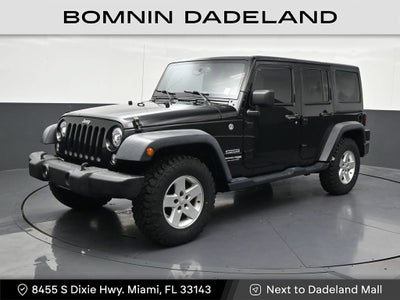 2018 Jeep Wrangler JK Unlimited Sport S 4x4