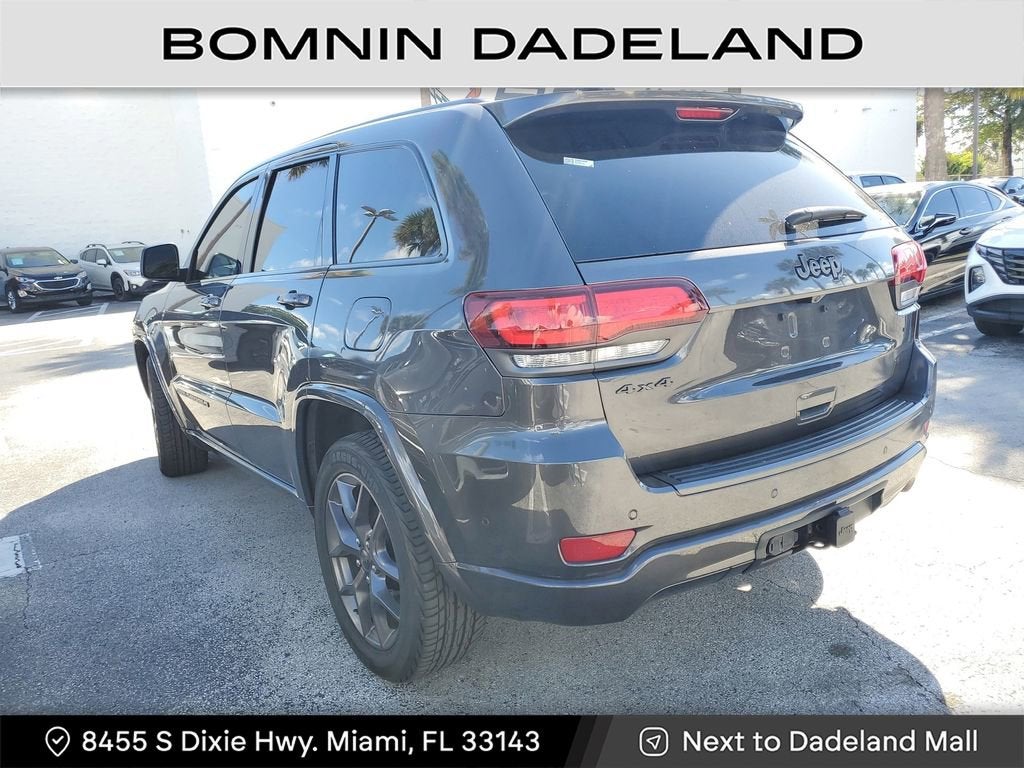 2021 Jeep Grand Cherokee 80th Anniversary