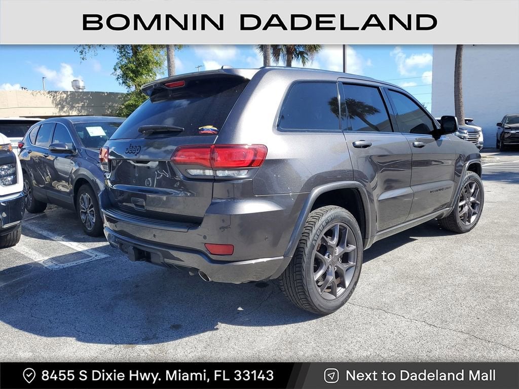 2021 Jeep Grand Cherokee 80th Anniversary