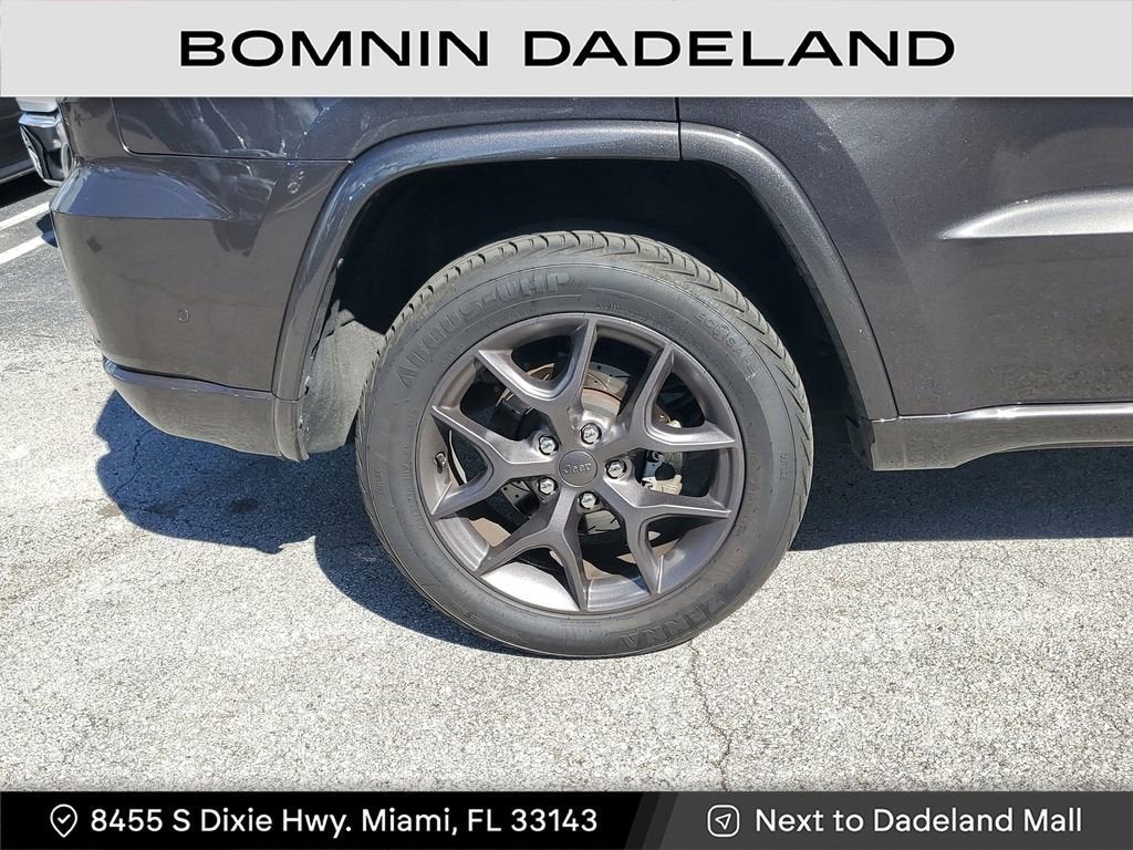 2021 Jeep Grand Cherokee 80th Anniversary