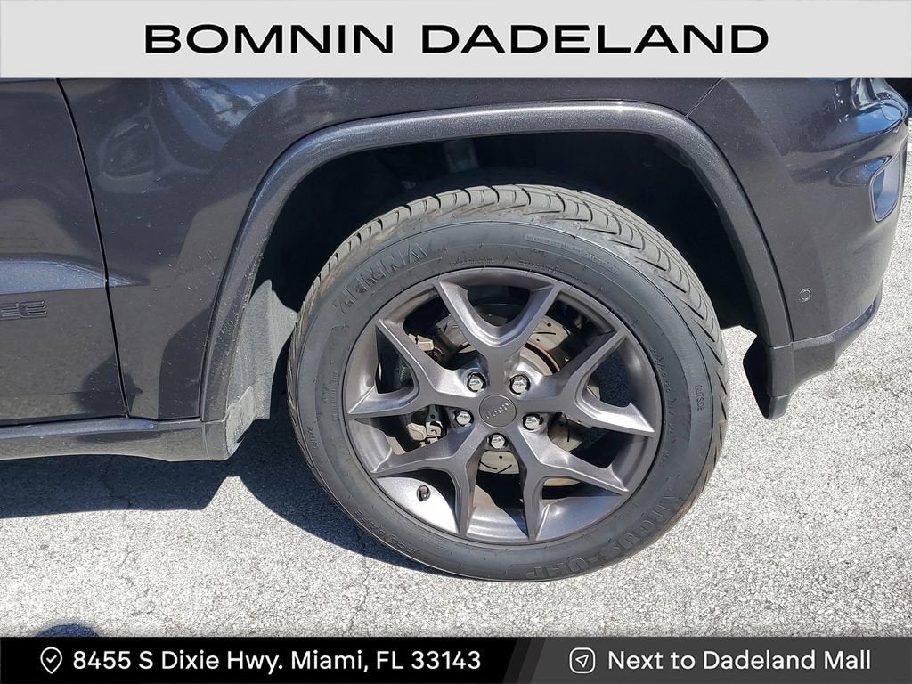 2021 Jeep Grand Cherokee 80th Anniversary