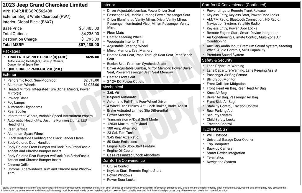 2023 Jeep Grand Cherokee Limited