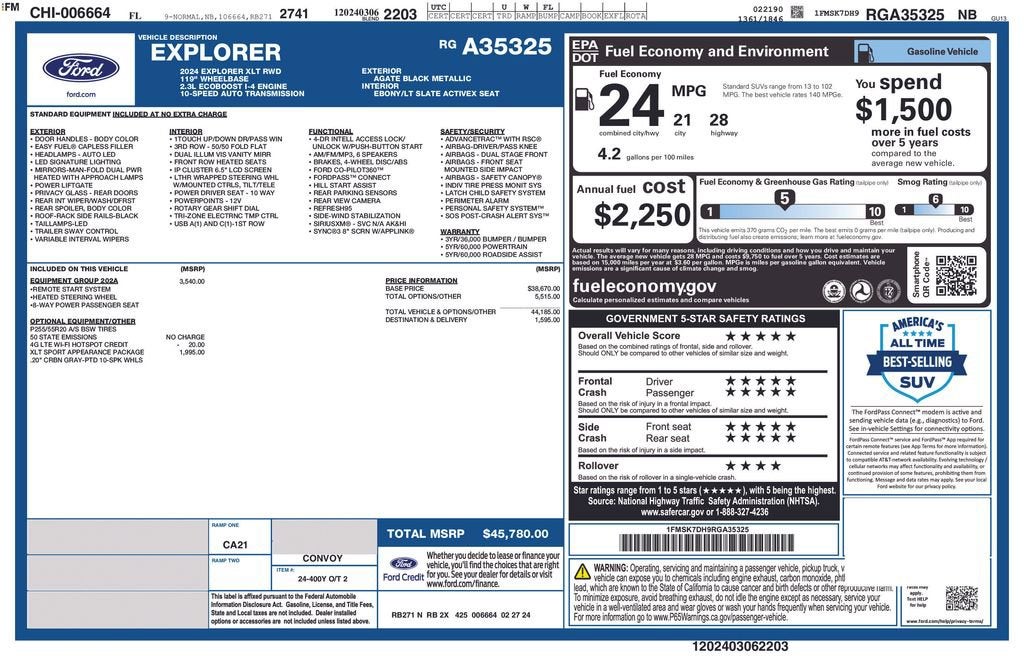2024 Ford Explorer XLT