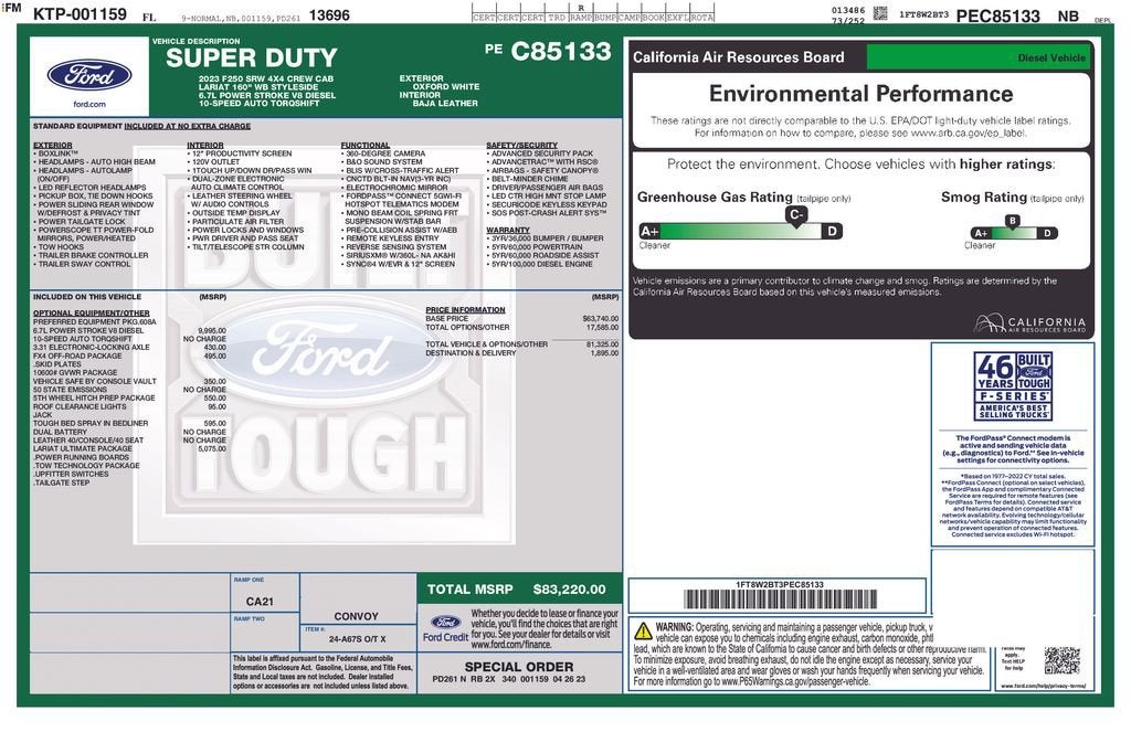 2023 Ford Super Duty F-250 SRW XL