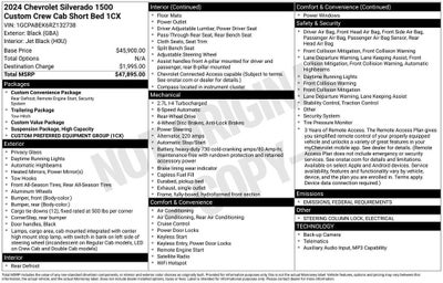 2024 Chevrolet Silverado 1500 Custom