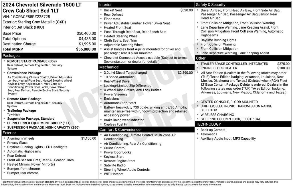 2024 Chevrolet Silverado 1500 LT