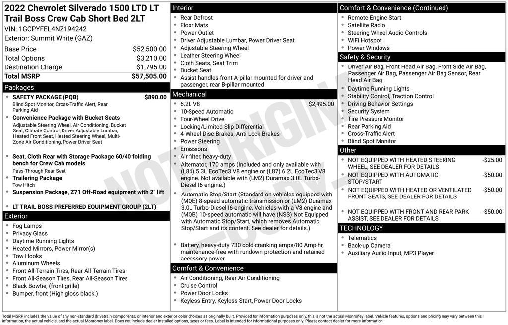 2022 Chevrolet Silverado 1500 Limited LT Trail Boss - Photo 6