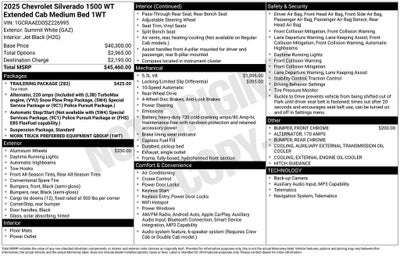 2025 Chevrolet Silverado 1500 WT