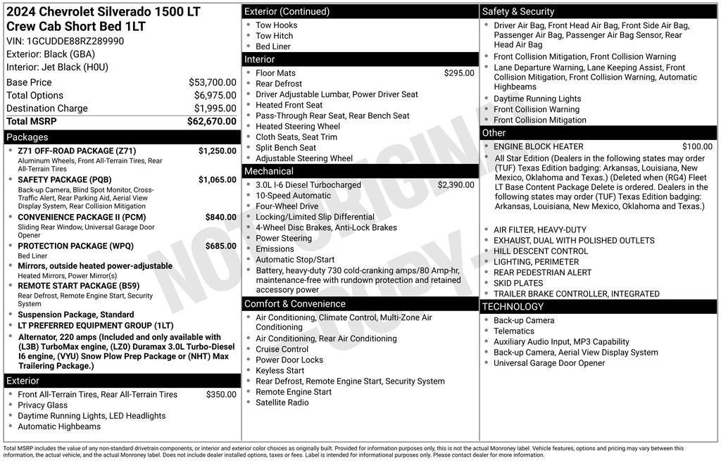 2024 Chevrolet Silverado 1500 LT