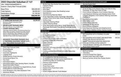 2022 Chevrolet Suburban LT