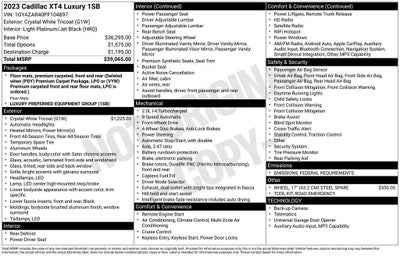 2023 Cadillac XT4 Luxury