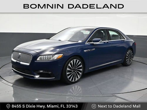 2017 Lincoln Continental Black Label