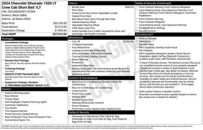2024 Chevrolet Silverado 1500 LT