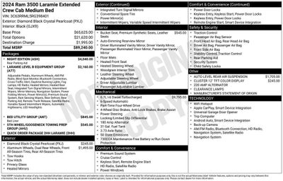2024 RAM 3500 Laramie