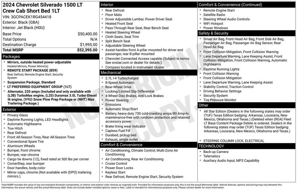 2024 Chevrolet Silverado 1500 LT