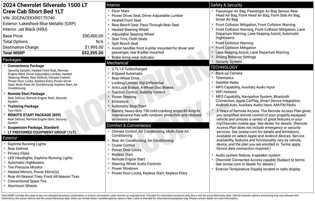2024 Chevrolet Silverado 1500 LT