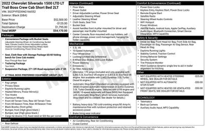 2022 Chevrolet Silverado 1500 LTD LT Trail Boss