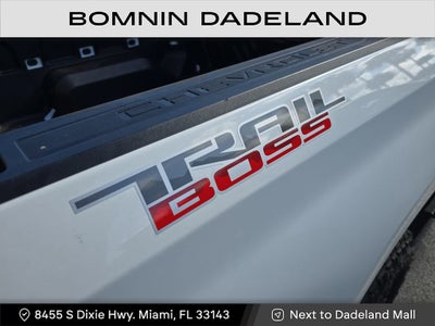 2025 Chevrolet Silverado 1500 Custom Trail Boss