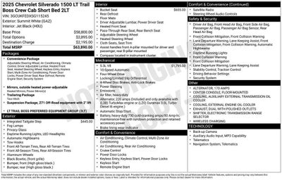 2025 Chevrolet Silverado 1500 LT Trail Boss