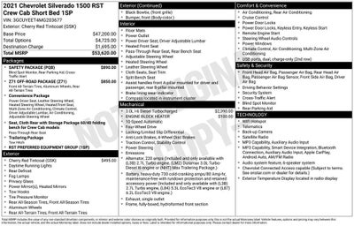 2021 Chevrolet Silverado 1500 RST
