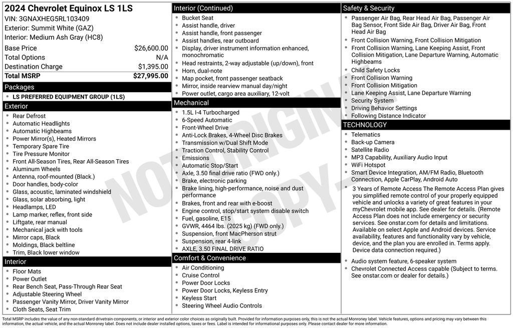 2024 Chevrolet Equinox LS