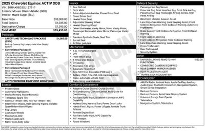 2025 Chevrolet Equinox ACTIV