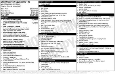 2023 Chevrolet Equinox RS