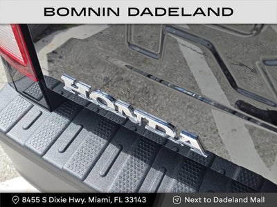 2025 Honda Ridgeline RTL