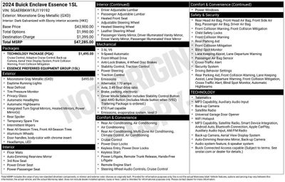 2024 Buick Enclave Essence