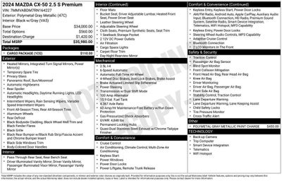 2024 Mazda Mazda CX-50 2.5 S Premium