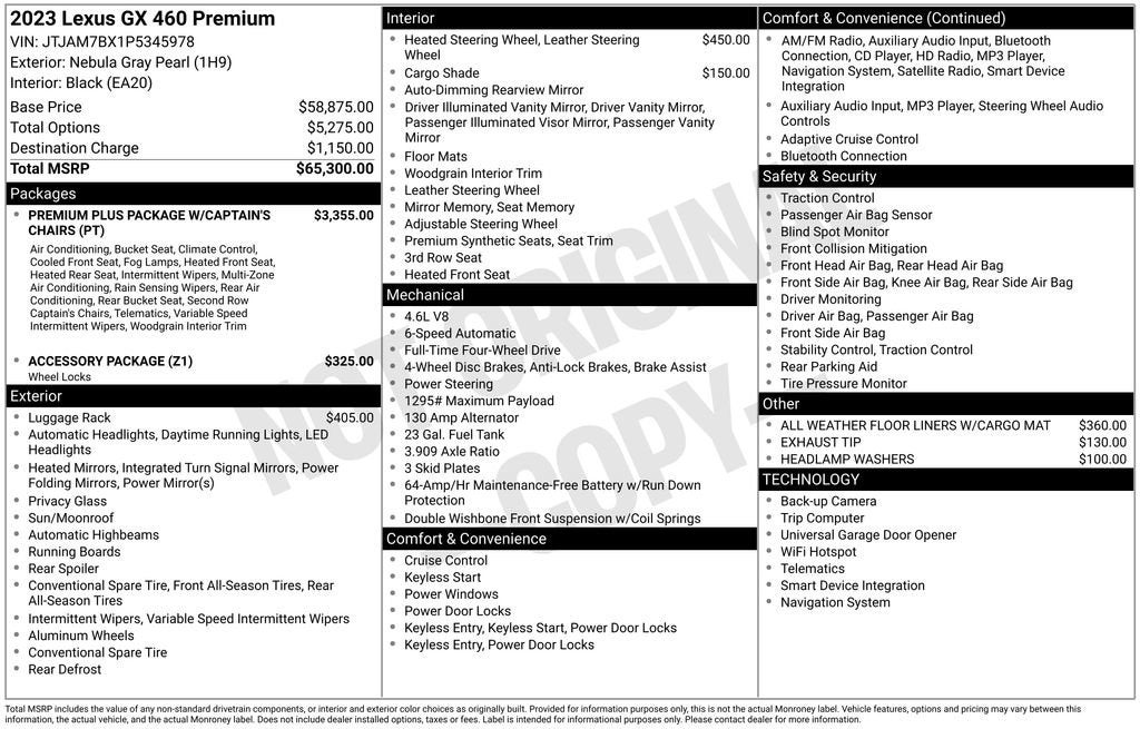 2023 Lexus GX GX 460 Premium
