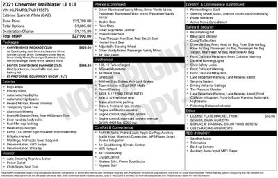 2021 Chevrolet Trailblazer LT