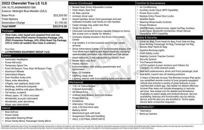 2022 Chevrolet Trax LS
