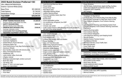 2022 Buick Envision Preferred