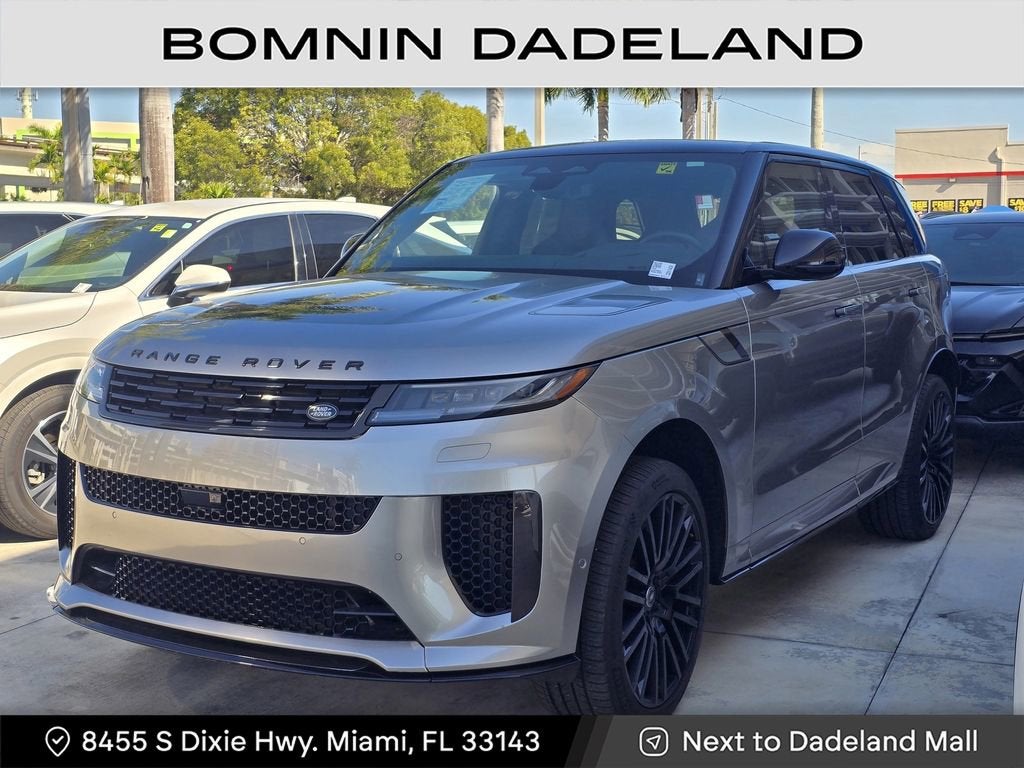 2024 Land Rover Range Rover Sport SV Edition One Obsidian Black