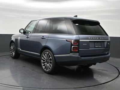 2018 Land Rover Range Rover 4DR SUV V8 SC SWB