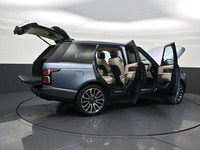 2018 Land Rover Range Rover 4DR SUV V8 SC SWB