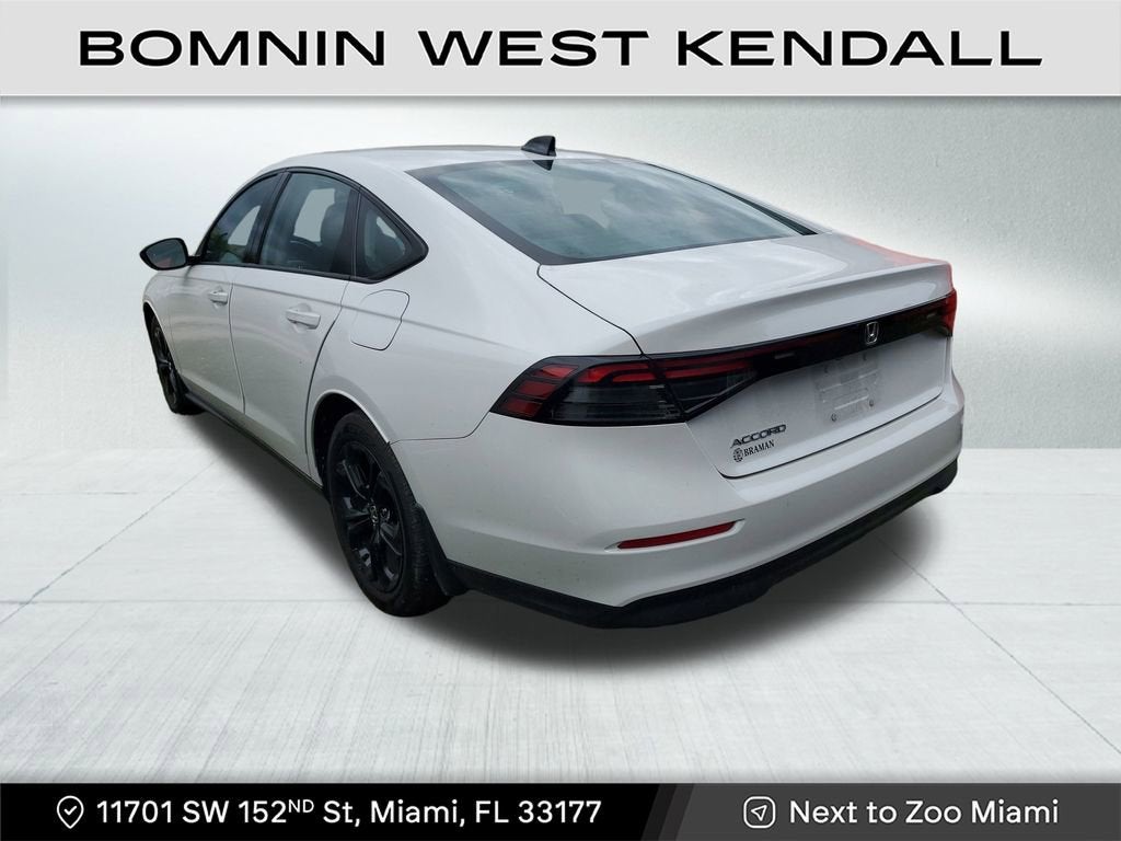 2025 Honda Accord Sedan SE