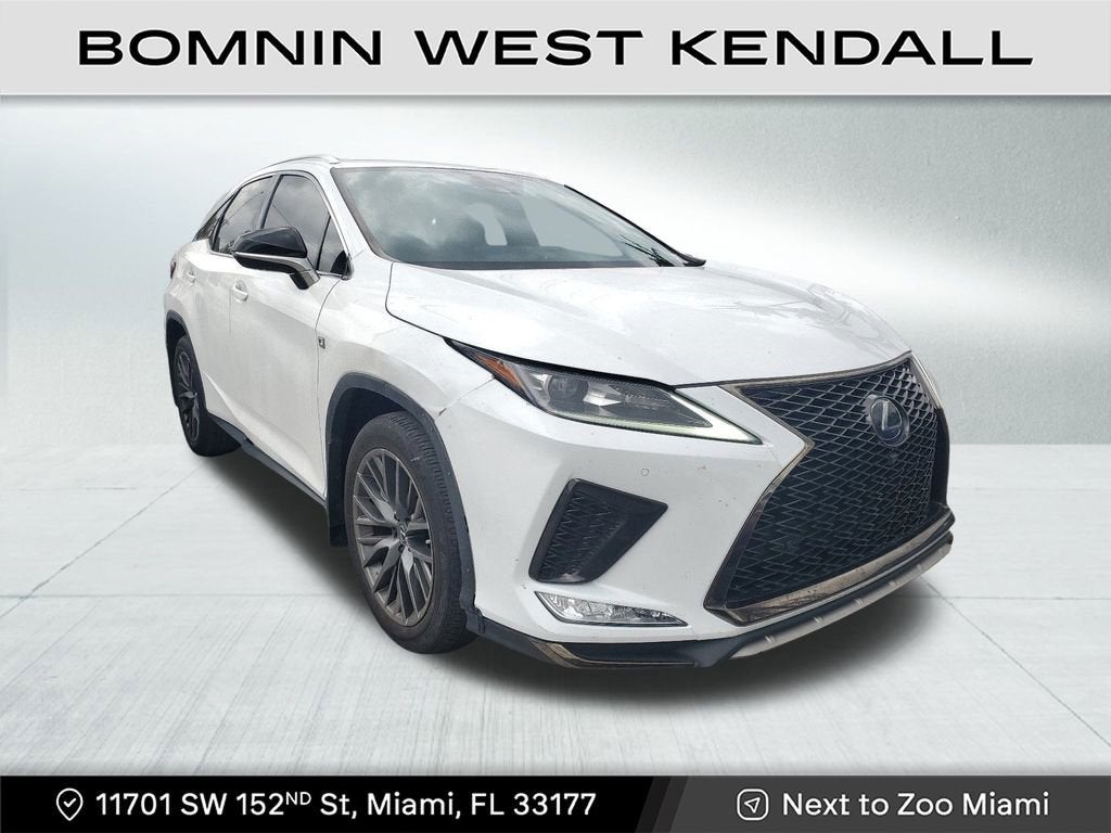 2022 Lexus RX RX 350 F SPORT Handling