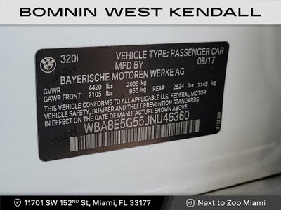 2018 BMW 3 Series 320i xDrive