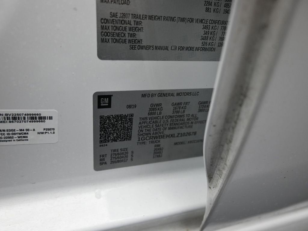 2020 Chevrolet Silverado 1500 Custom