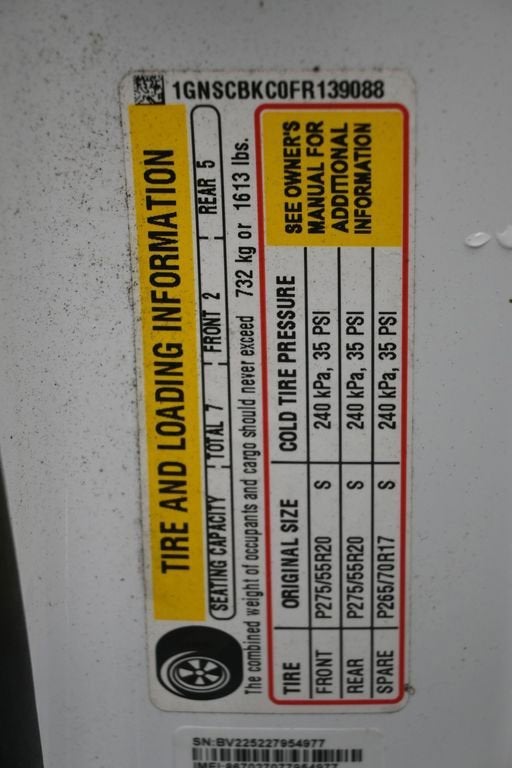 2015 Chevrolet Tahoe LT