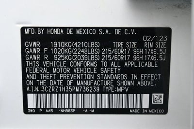 2023 Honda HR-V 2WD LX