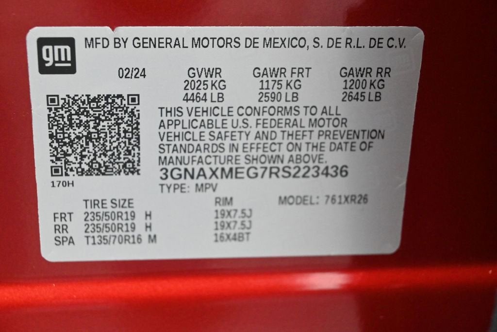 2024 Chevrolet Equinox RS
