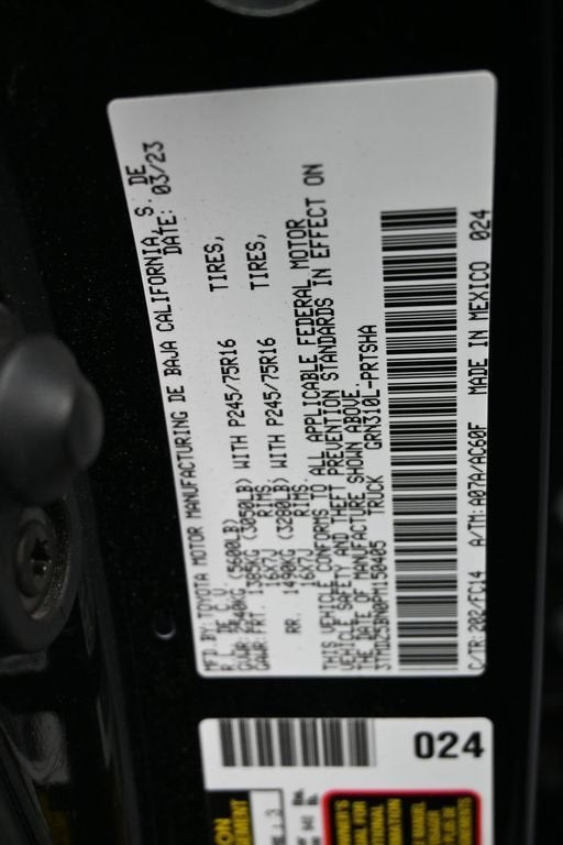 2023 Toyota Tacoma SR5 V6