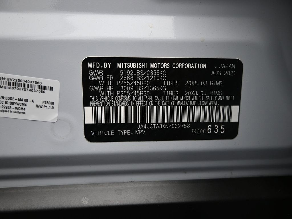 2022 Mitsubishi Outlander ES