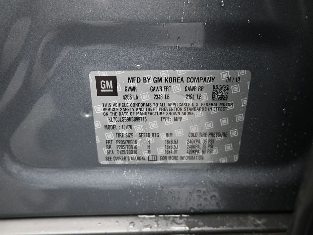 2019 Chevrolet Trax LT