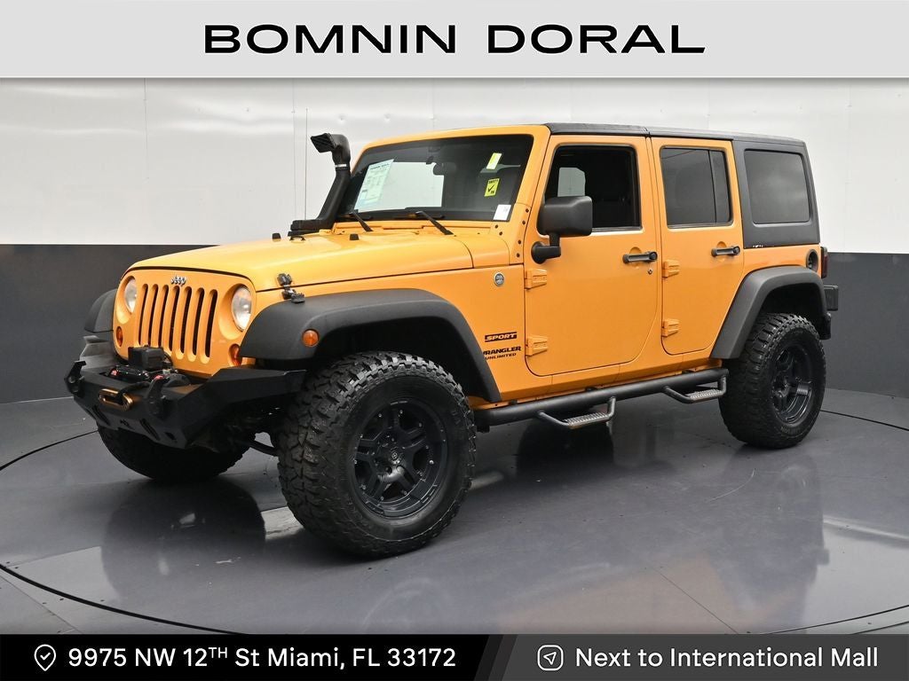2012 Jeep Wrangler Unlimited Sport