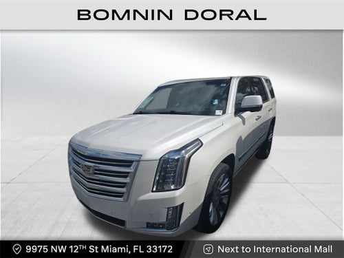 2018 Cadillac Escalade Platinum Edition