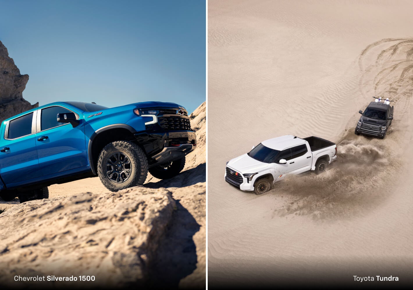 Toyota Tundra vs. Chevy Silverado 1500: Off-Road & All-Terrain Capabilities